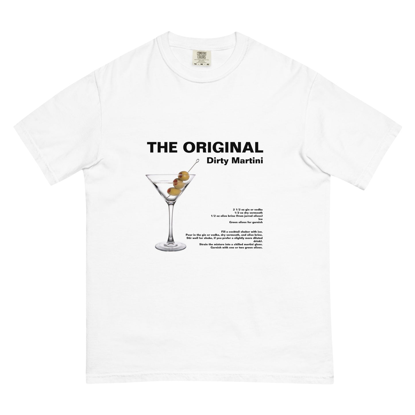 Dirty Martini heavyweight t-shirt