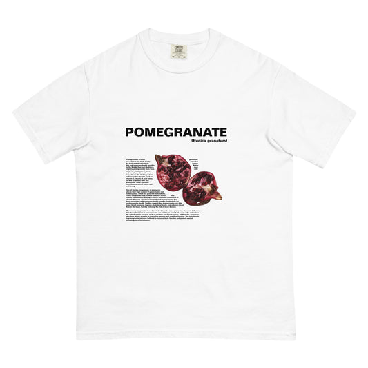Pomegranate heavyweight t-shirt